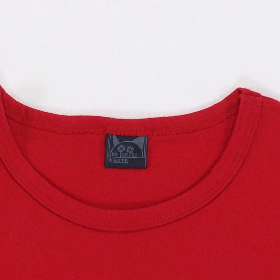 2001 Radiohead The Most Gigantic Lying Mouth Shirt