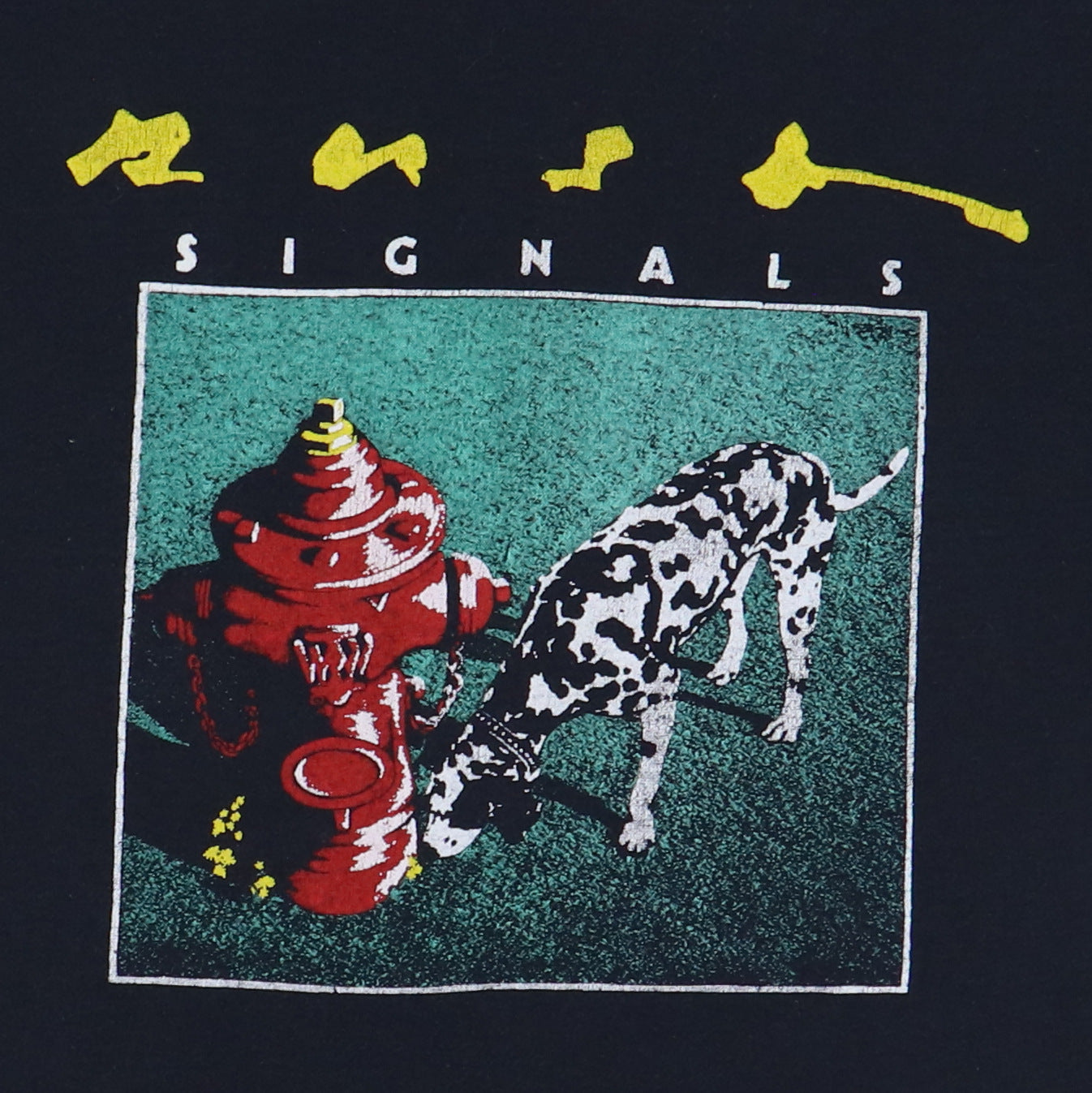 1982 Rush Signals Tour Shirt