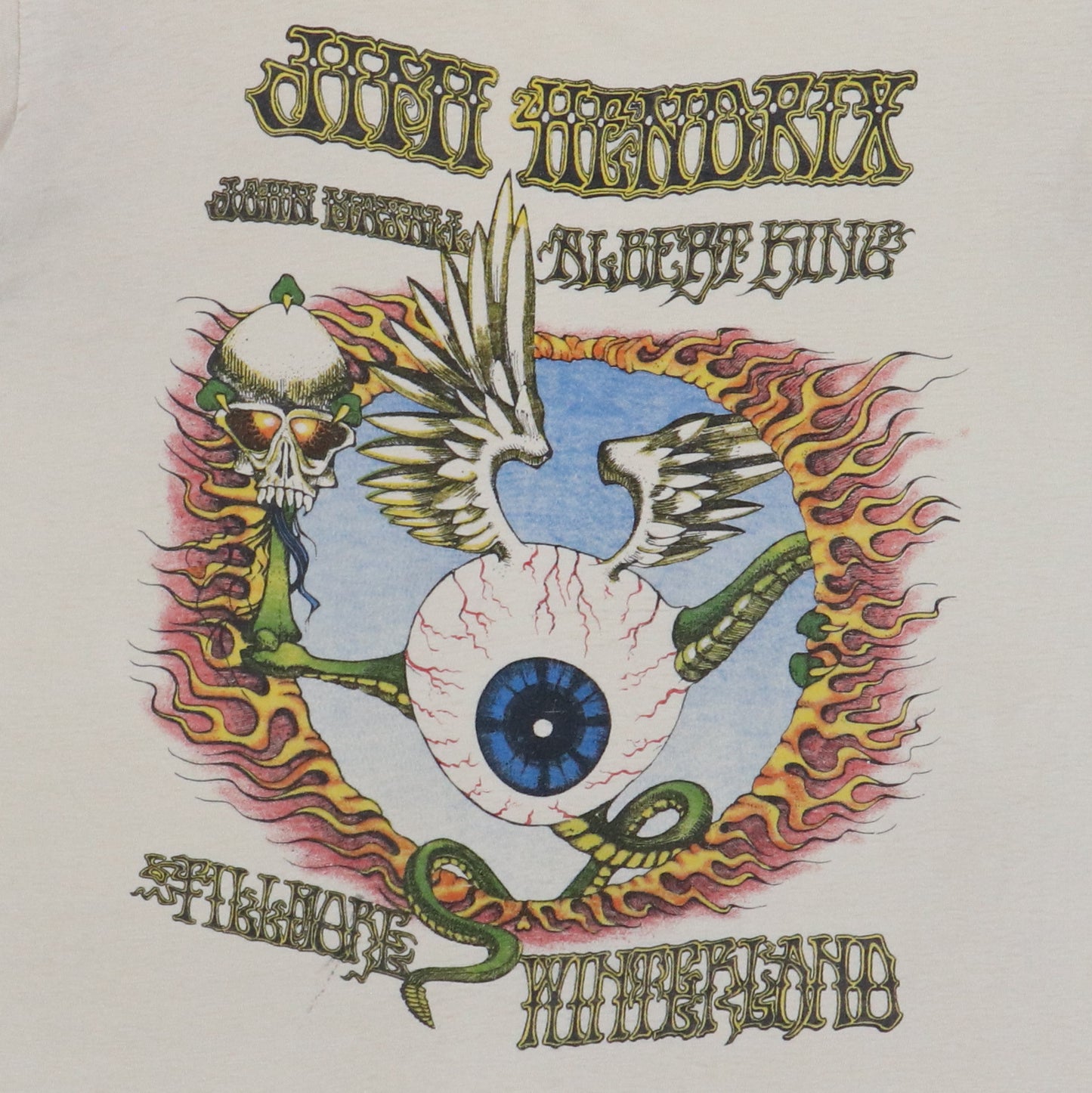1970s Jimi Hendrix Winterland Shirt