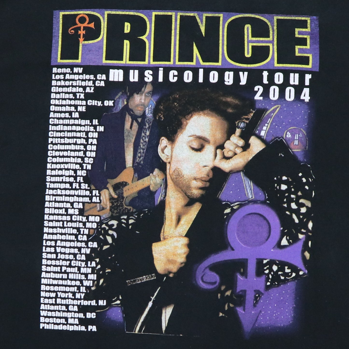 2004 Prince Musicology Tour Shirt