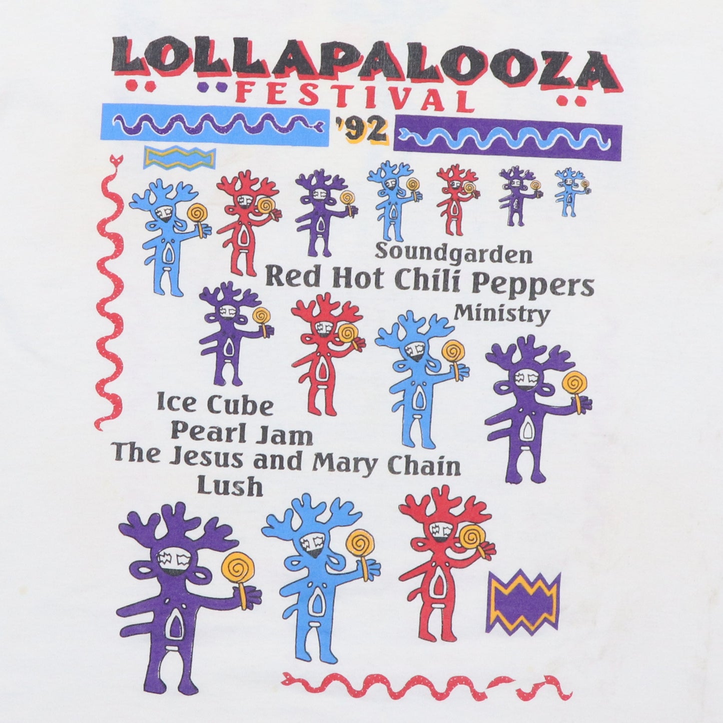 1992 Lollapalooza Festival Tour Shirt