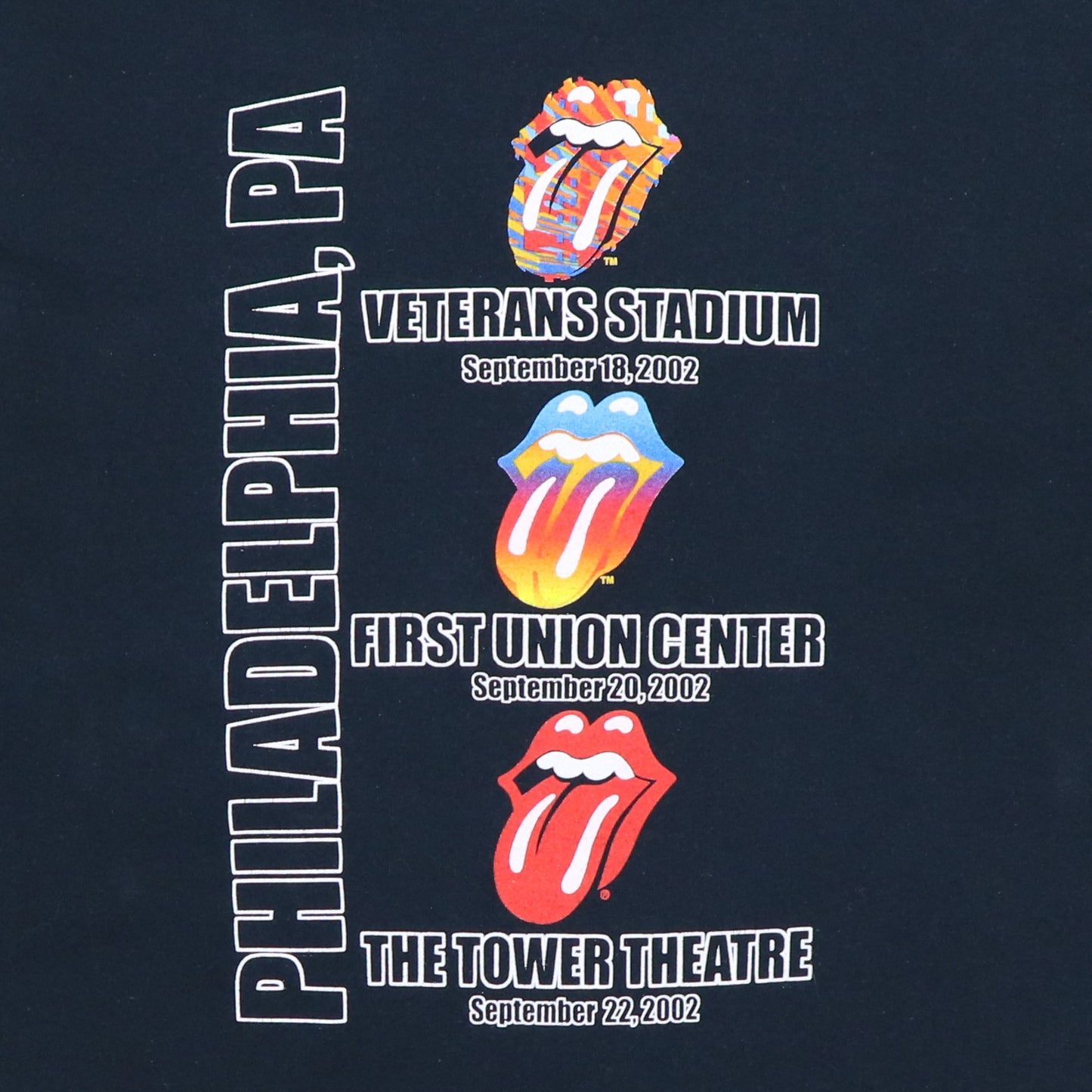 2002 Rolling Stones Philadelphia Concert Shirt