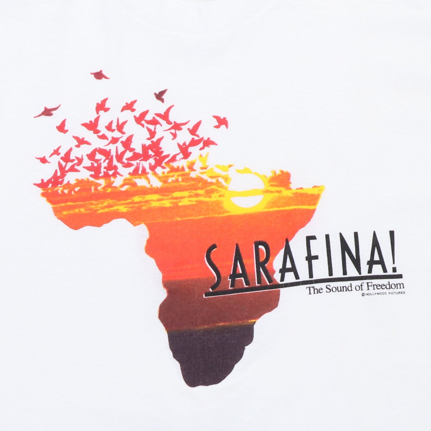 1992 Sarafina Movie Promo Shirt