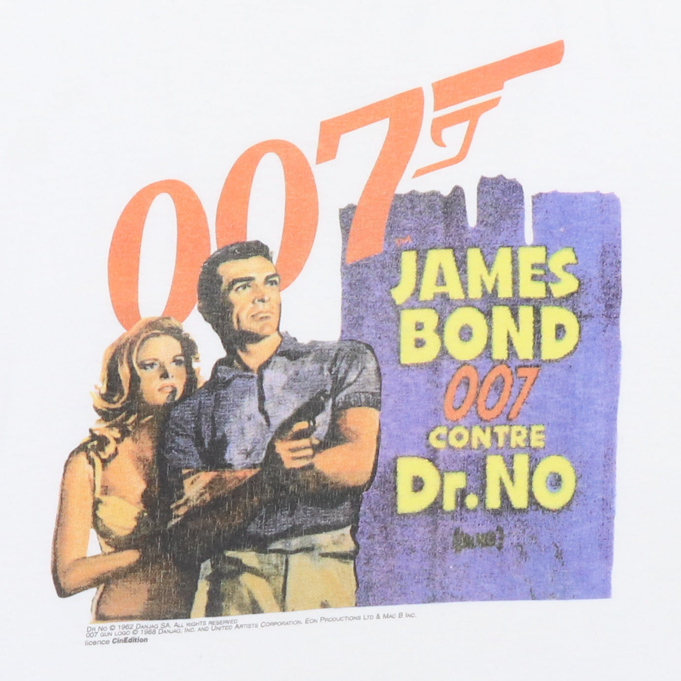 1988 James Bond Dr No Movie Shirt
