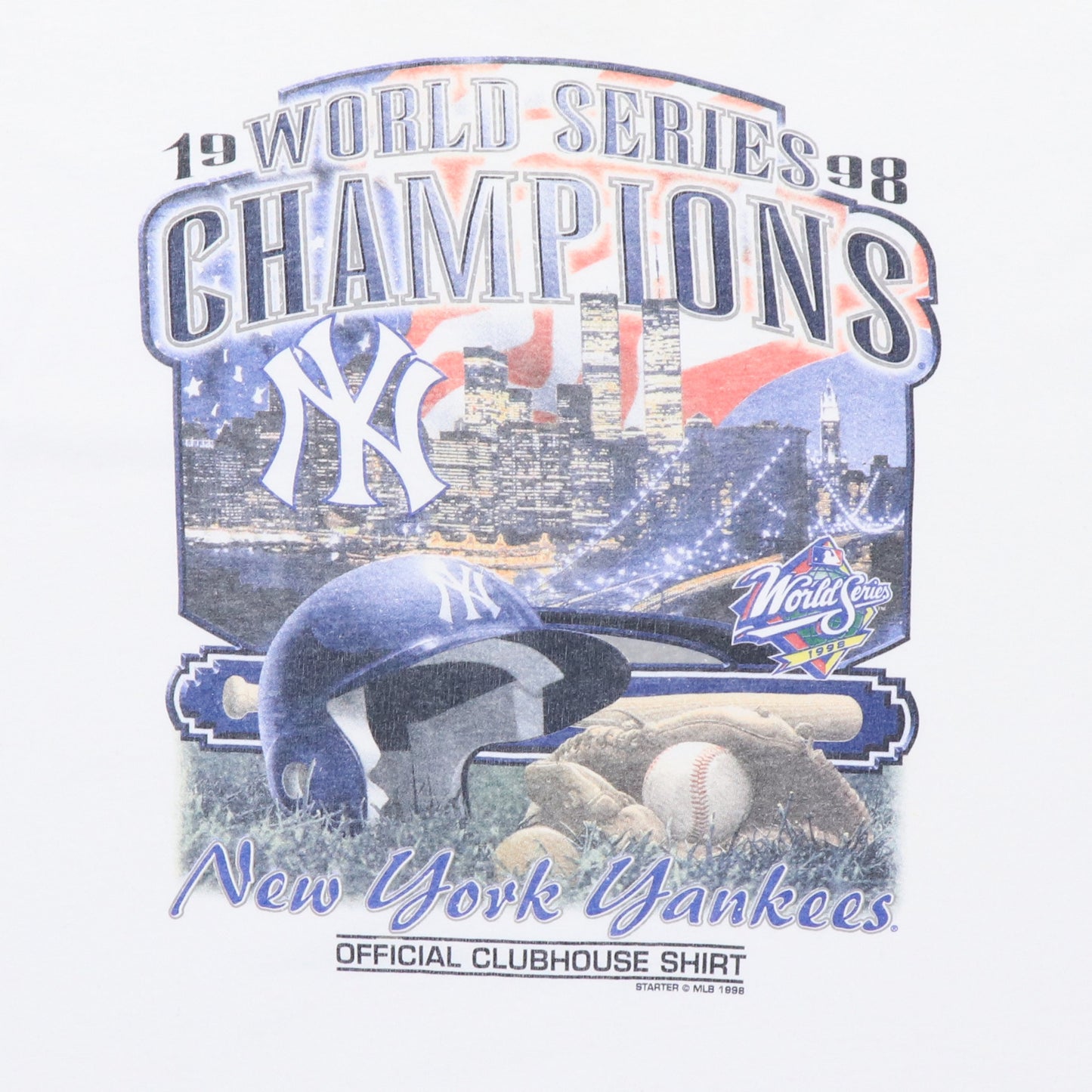 1998 New York Yankees World Series Champions Shirt