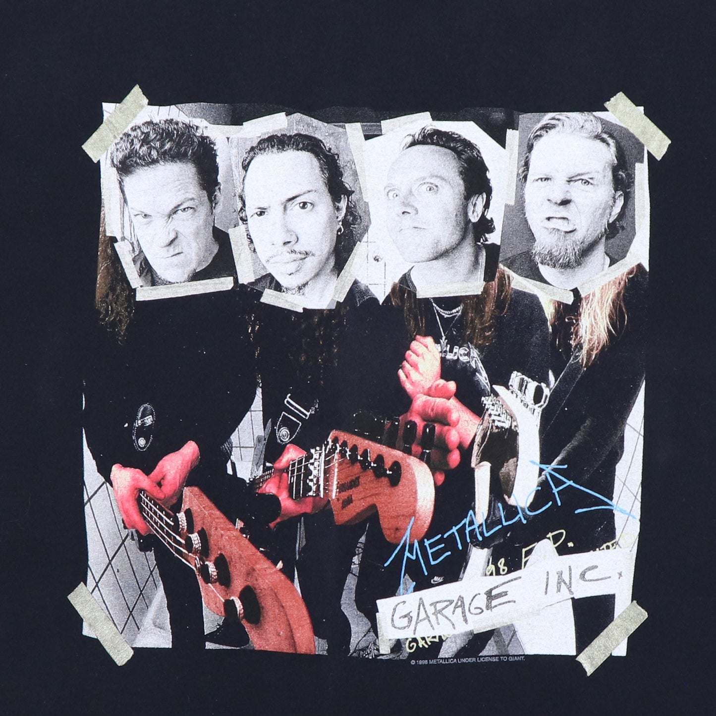 1998 Metallica Garage Inc Shirt