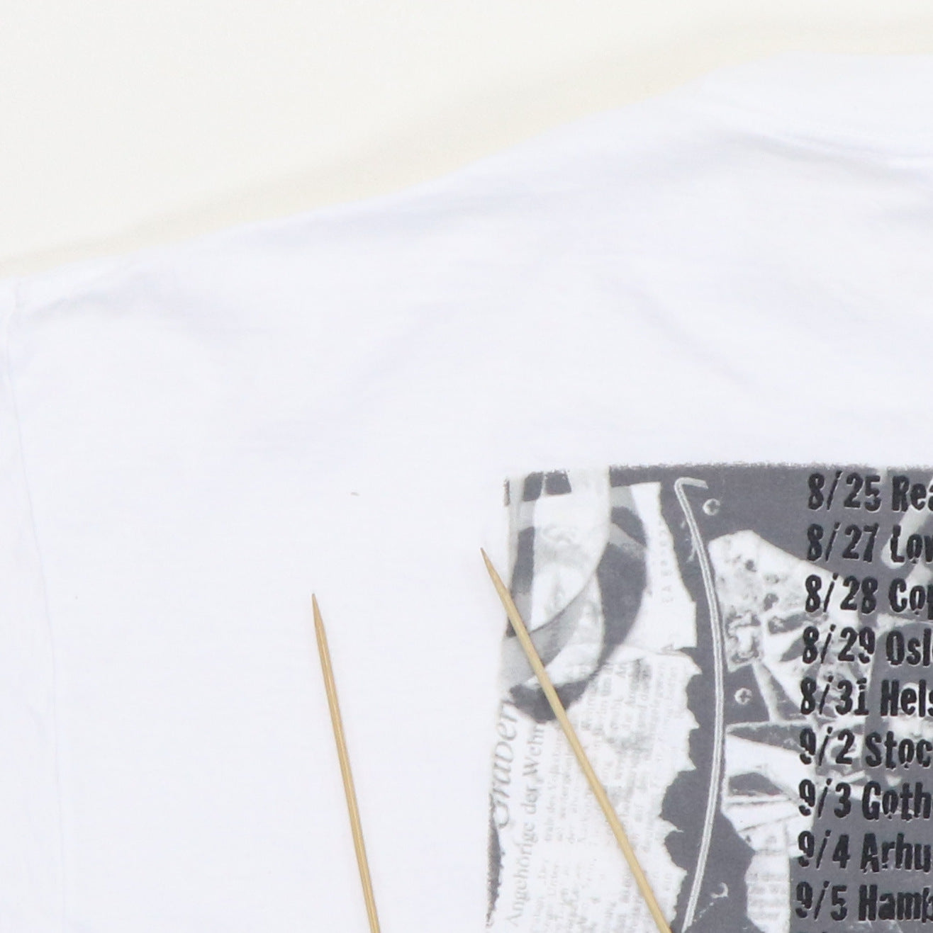 1995 Green Day Riot Euro Tour Shirt