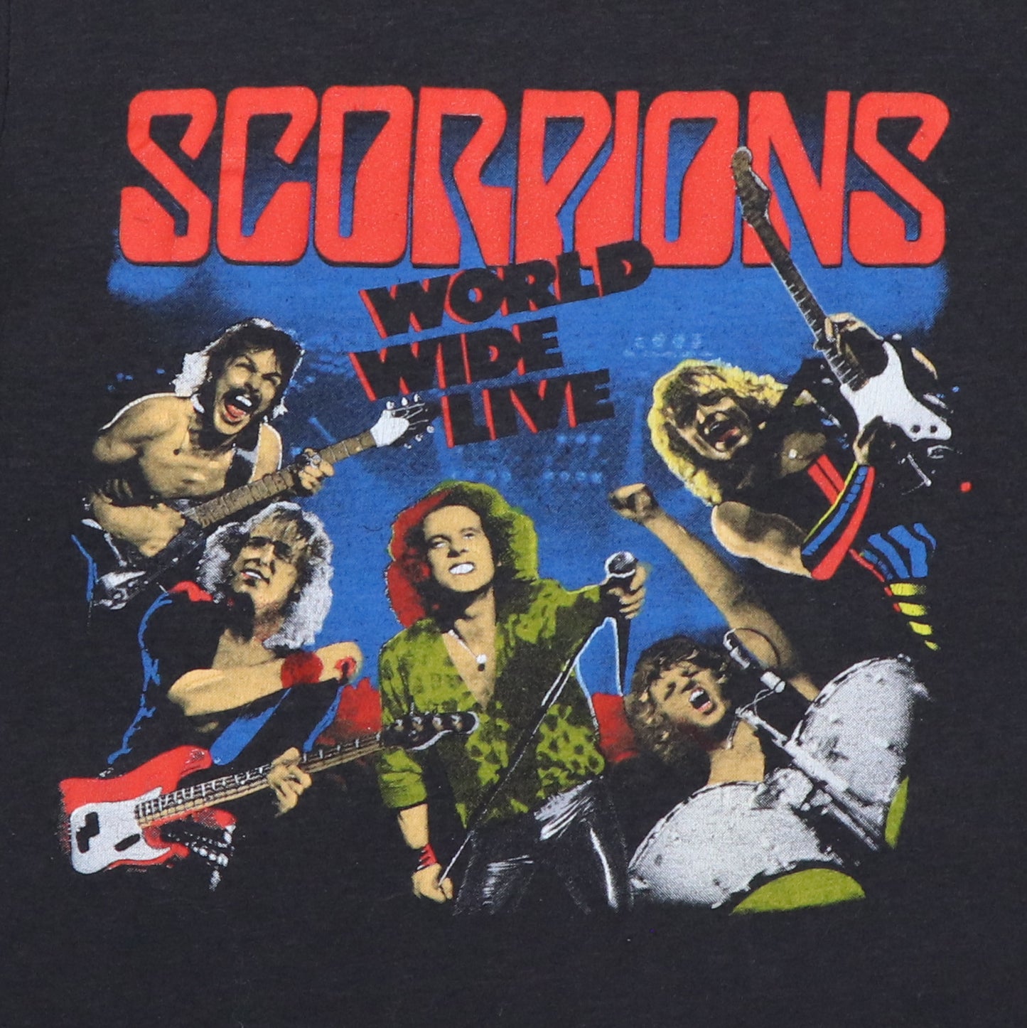 1985 Scorpions Summer Sting Tour Shirt