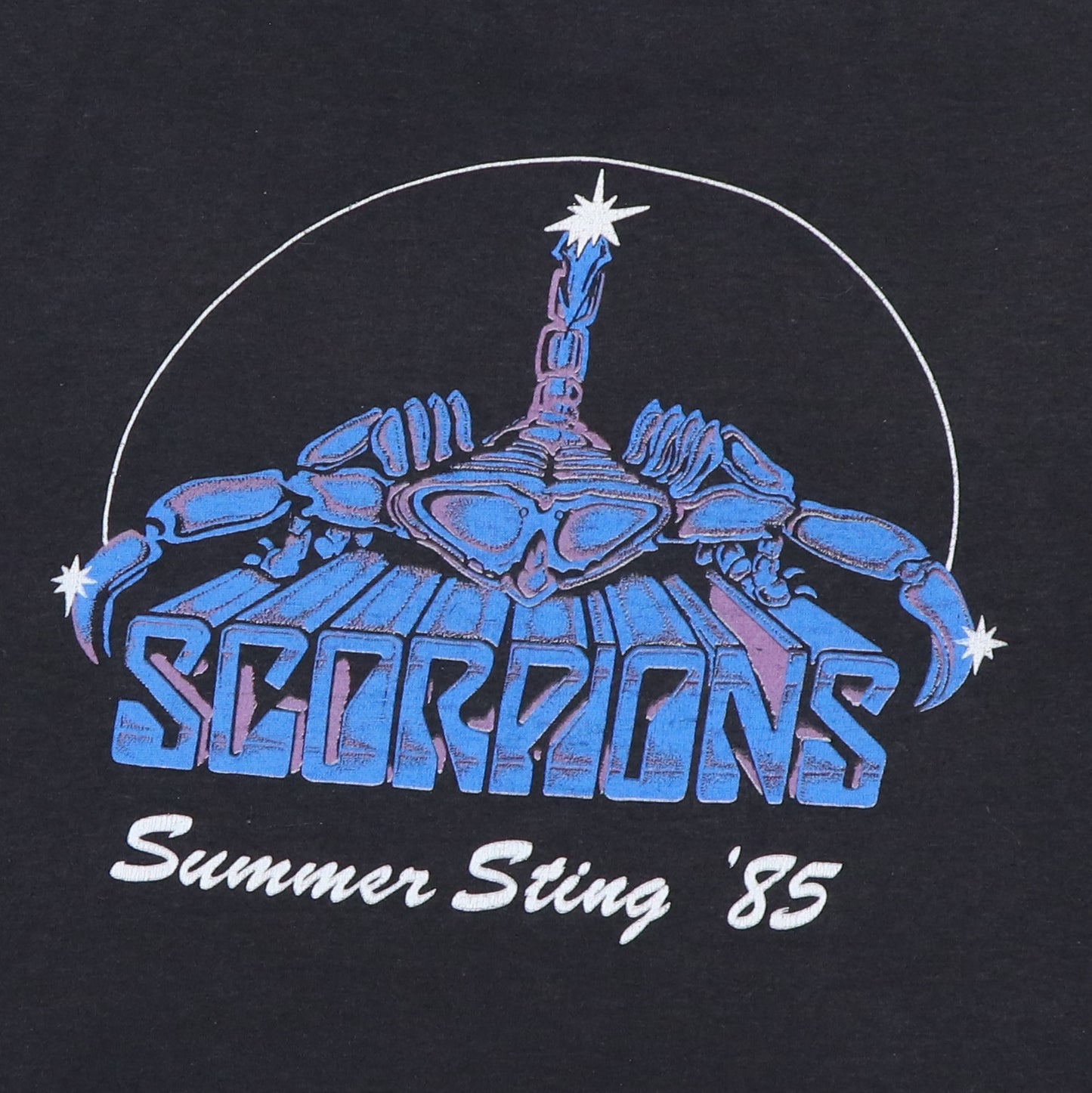 1985 Scorpions Summer Sting Tour Shirt