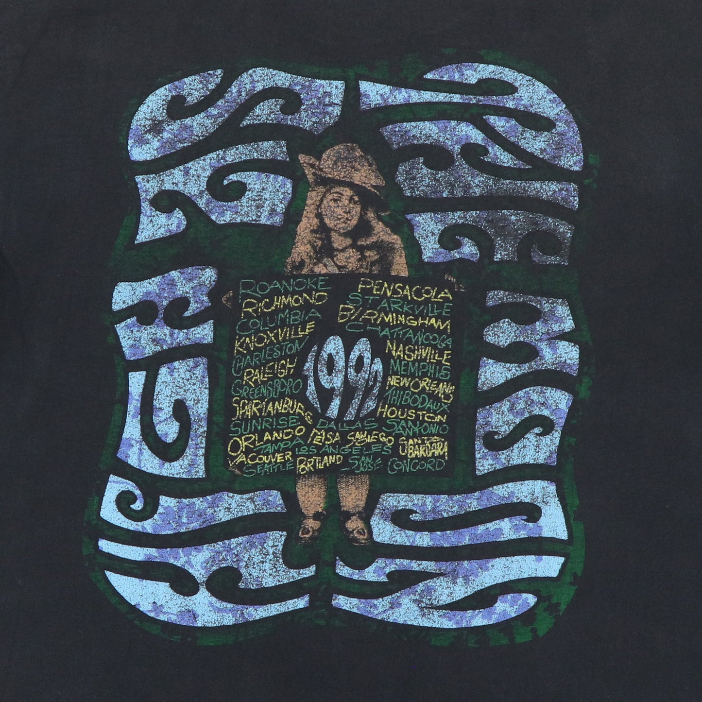 1992 Black Crowes High As The Moon Tour Shirt