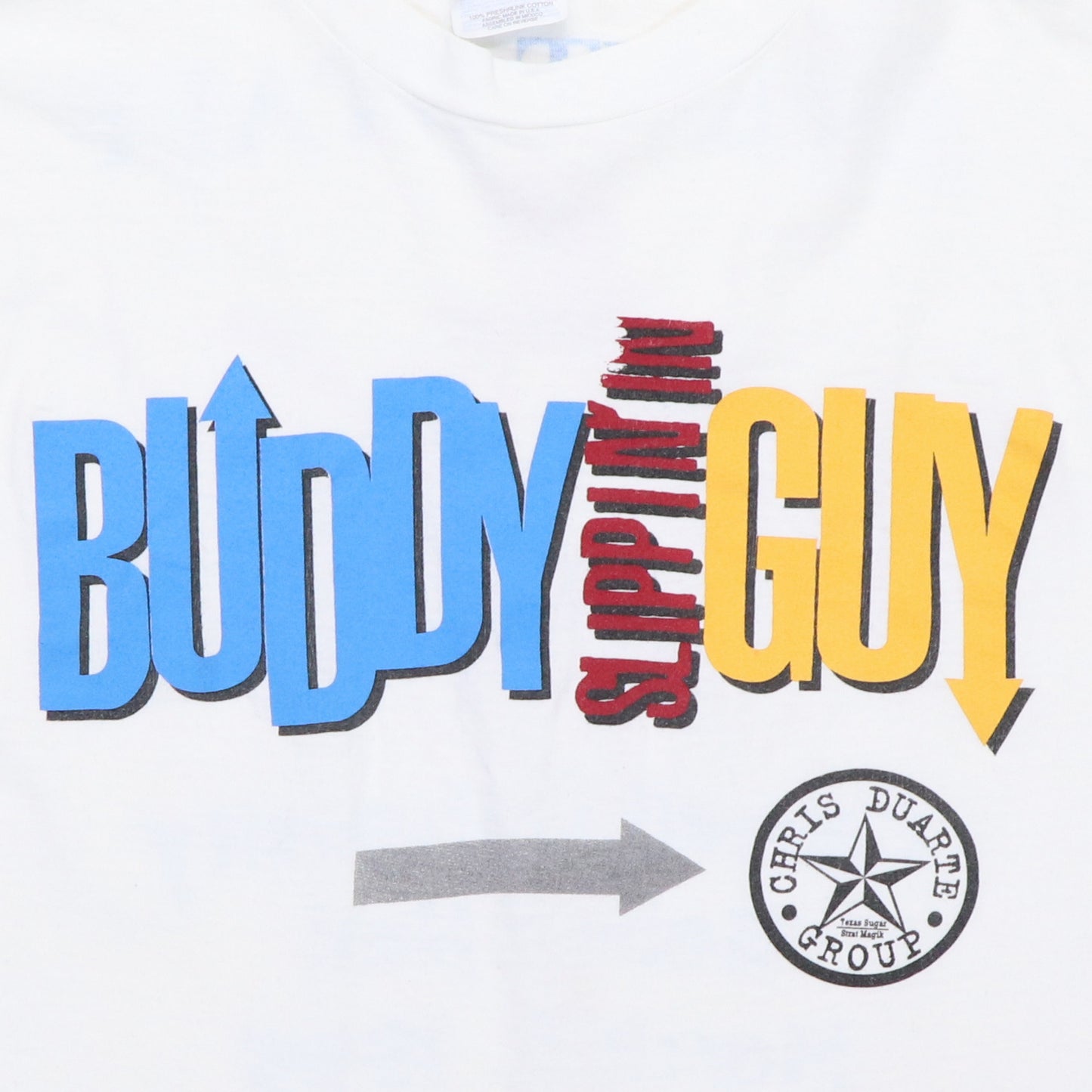 1995 Buddy Guy Cornell University Long Sleeve Staff Concert Shirt