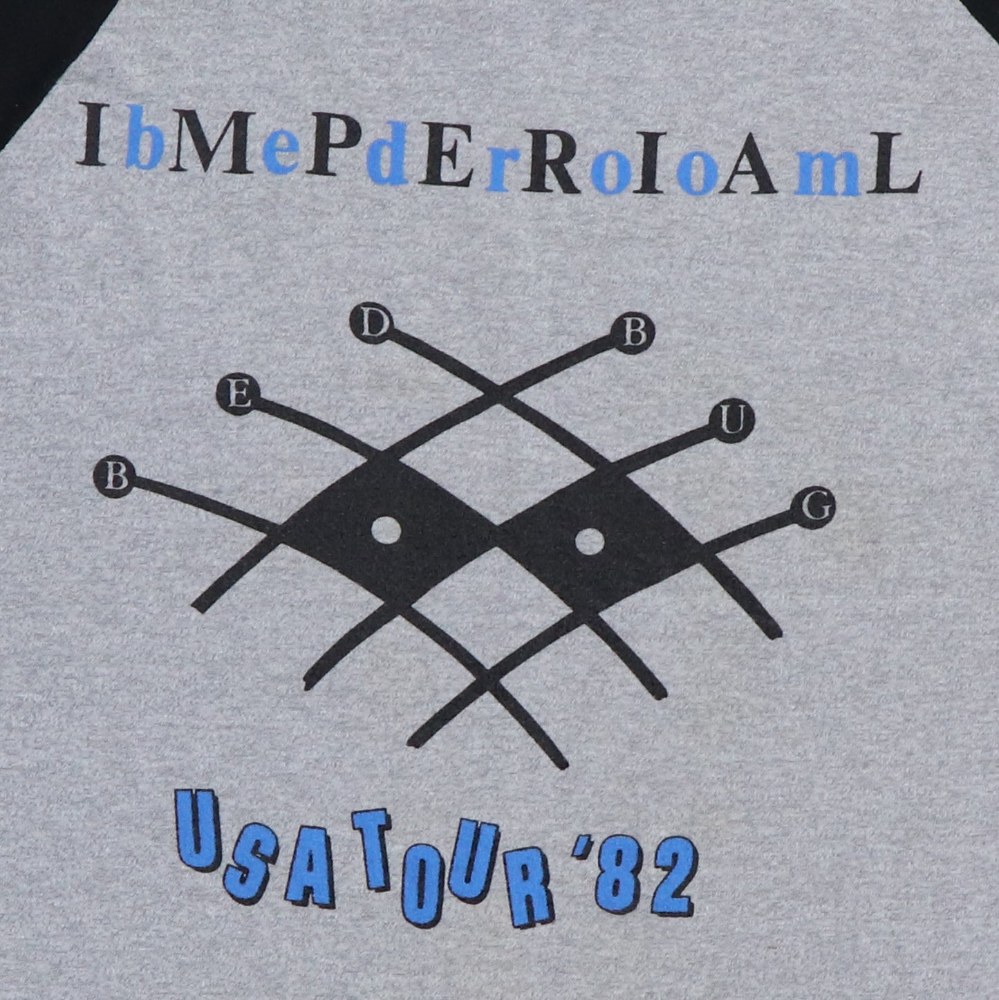 1982 Elvis Costello Tour Jersey Shirt