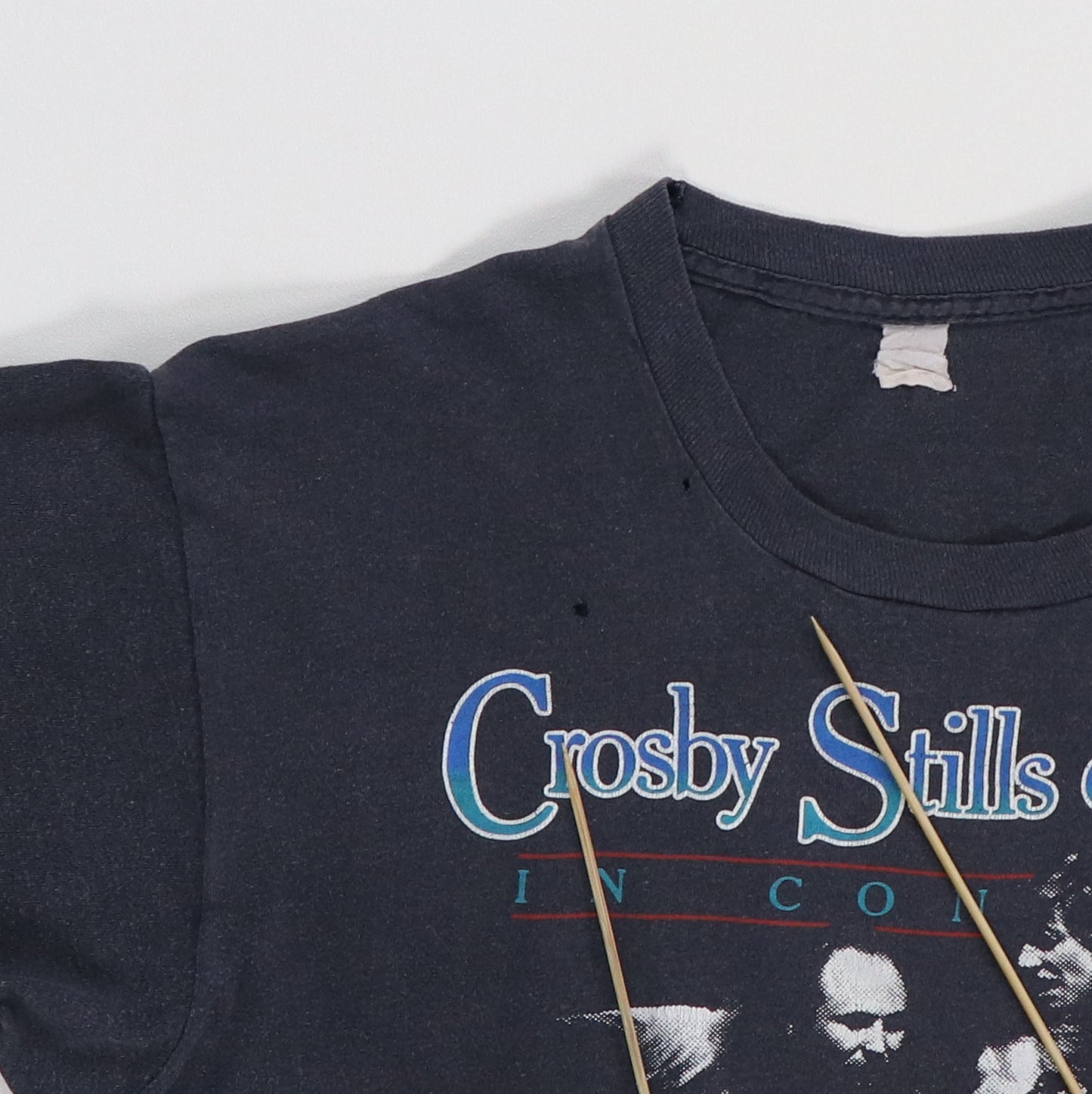 1984 Crosby Stills Nash In Concert Tour Shirt