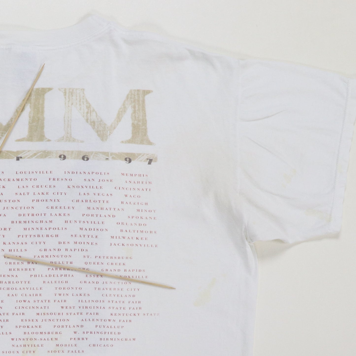 1996 John Michael Montgomery Tour Shirt