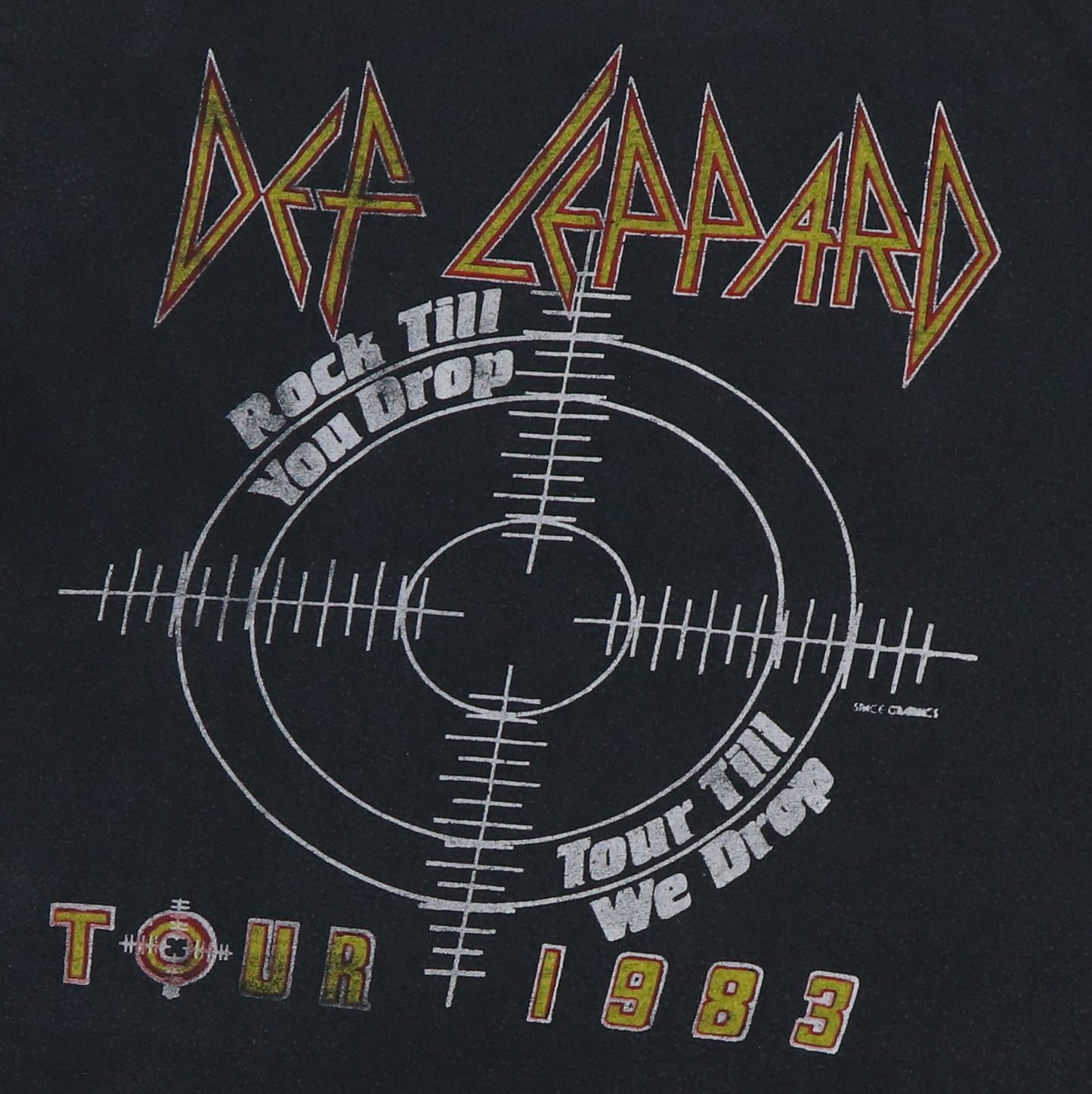 1983 Def Leppard Pyromania Tour Shirt