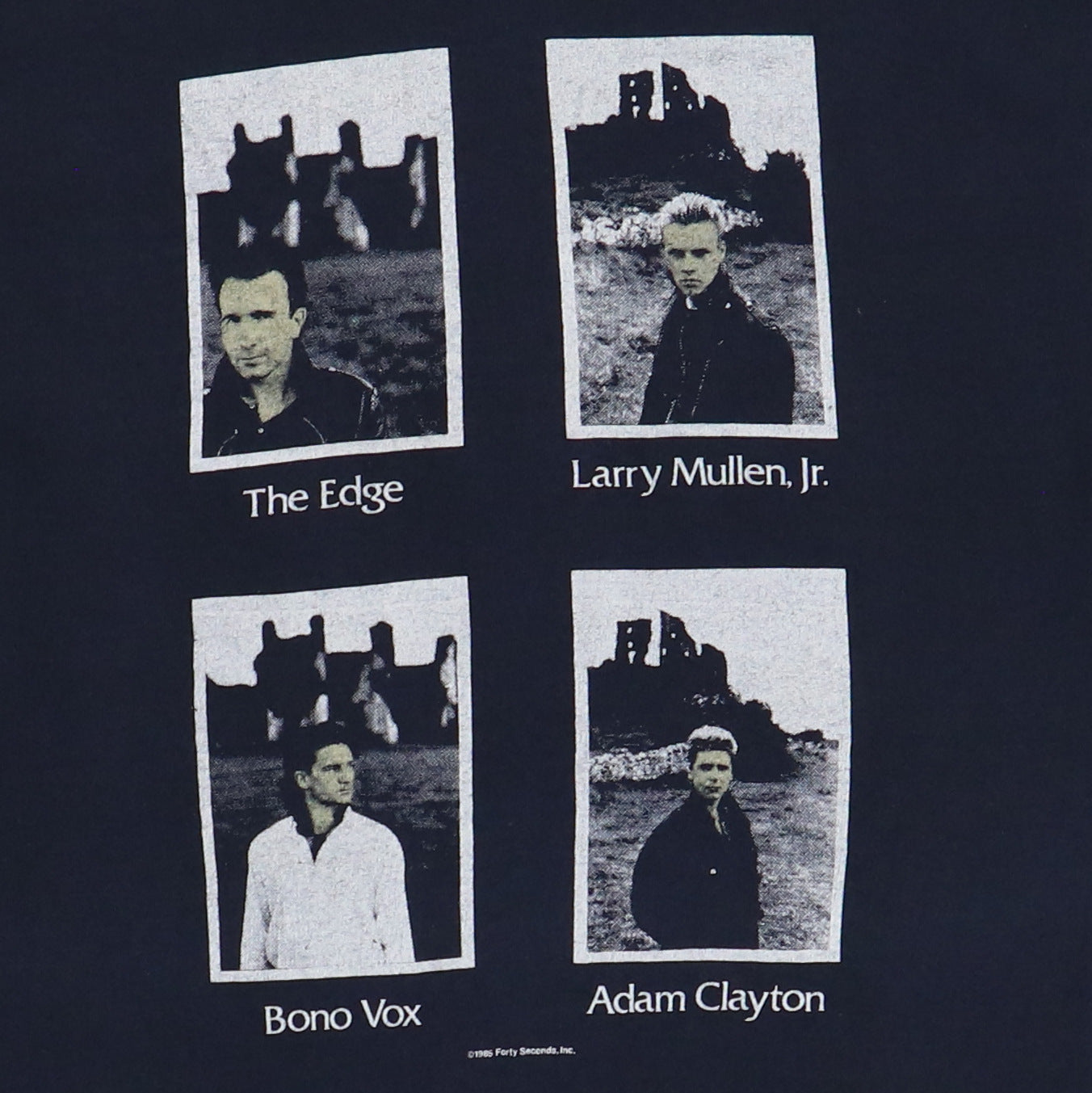 1985 U2 Unforgettable Fire Shirt