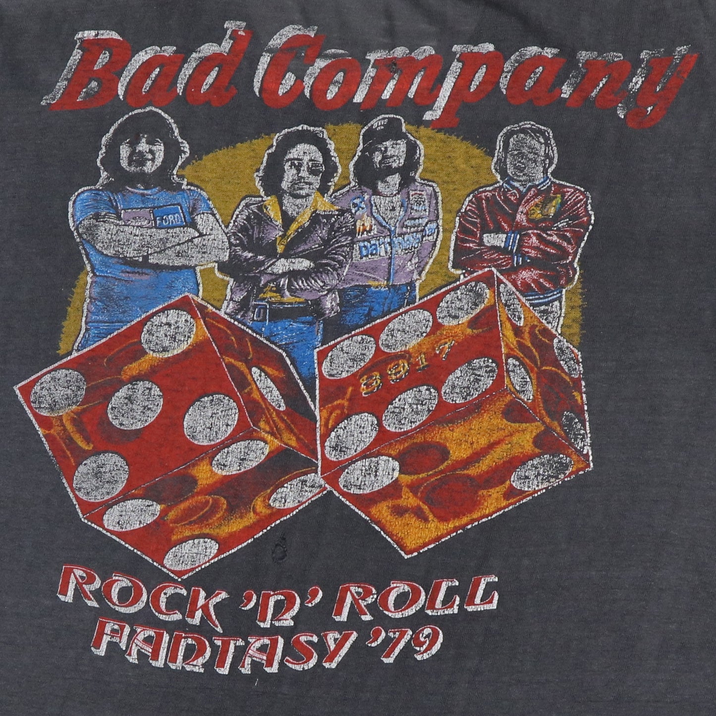 1979 Bad Company Rock N Roll Fantasy Shirt