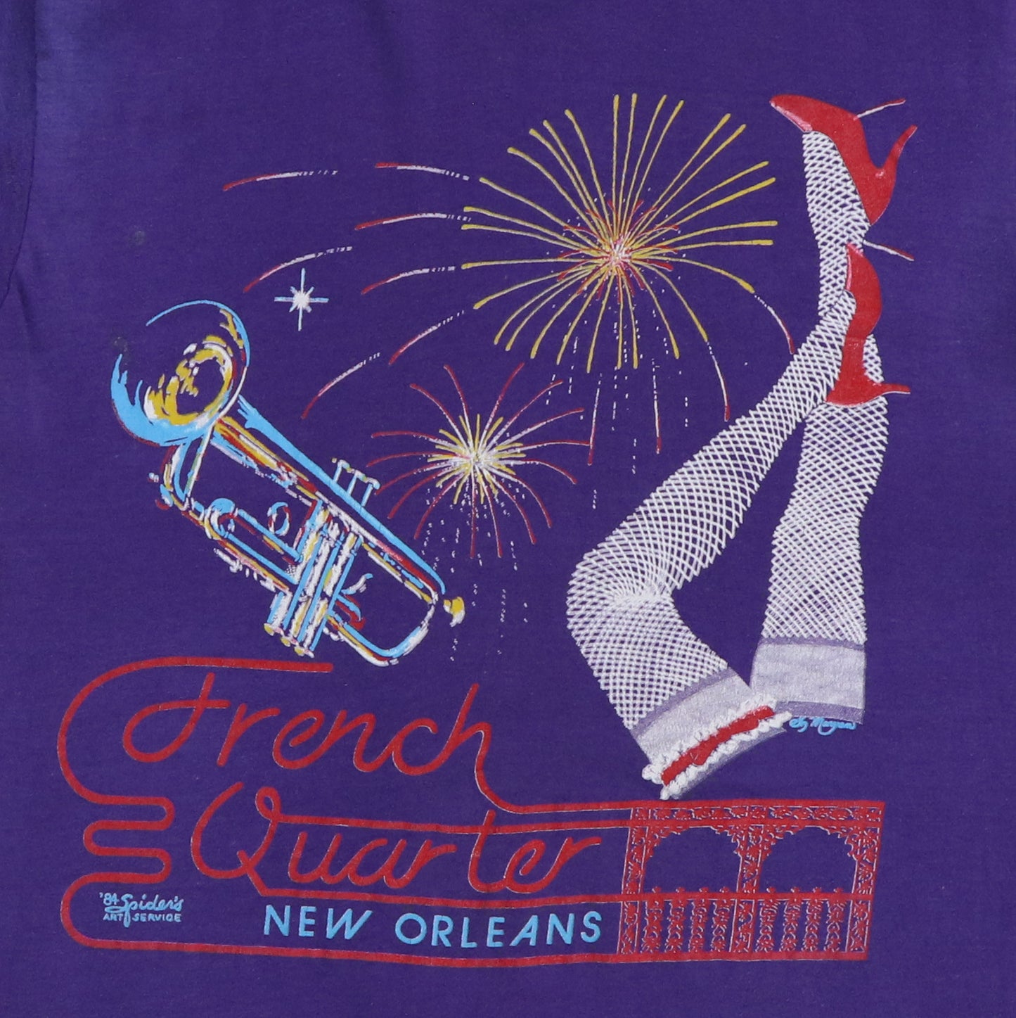 1984 French Quarter New Orleans Shirt
