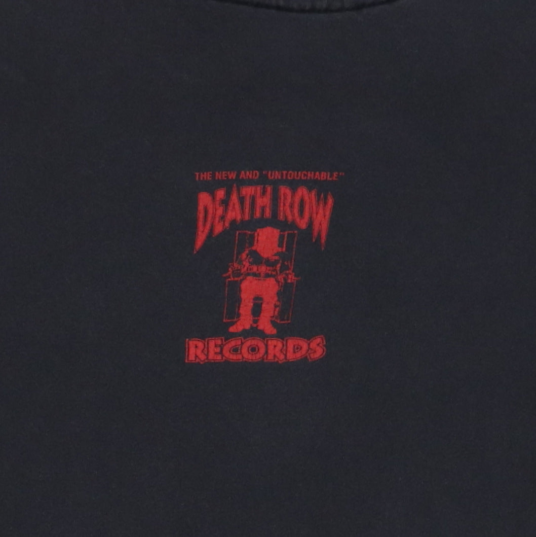1990s 2Pac Speaks His Mind Makaveli Shirt Detail