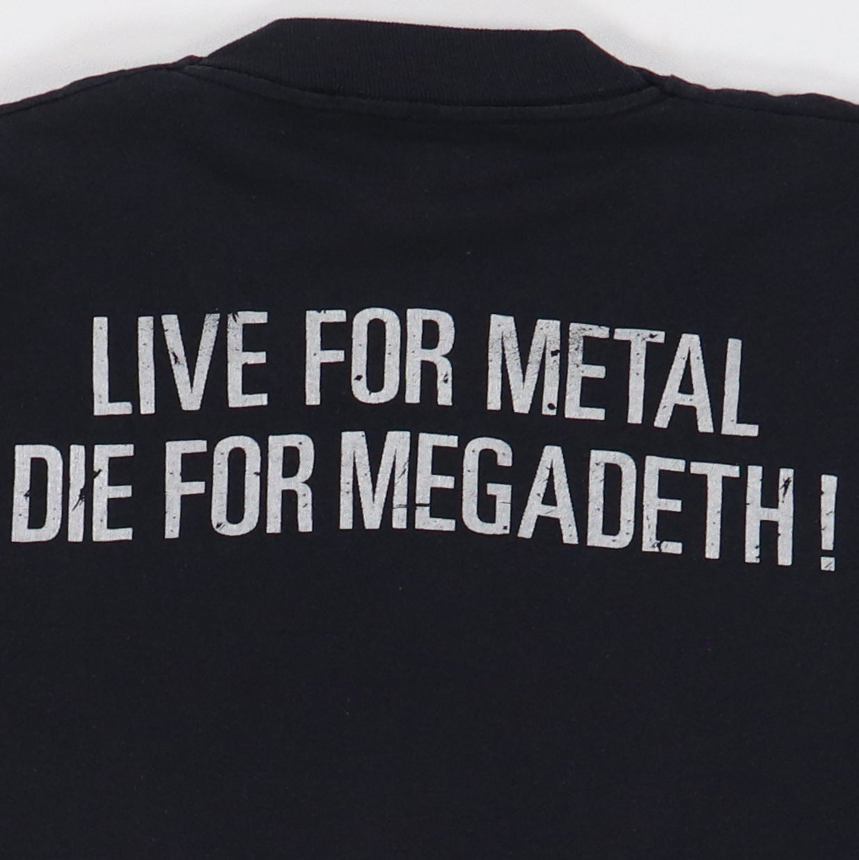 1980s Megadeth Live For Metal Die For Megadeth Shirt