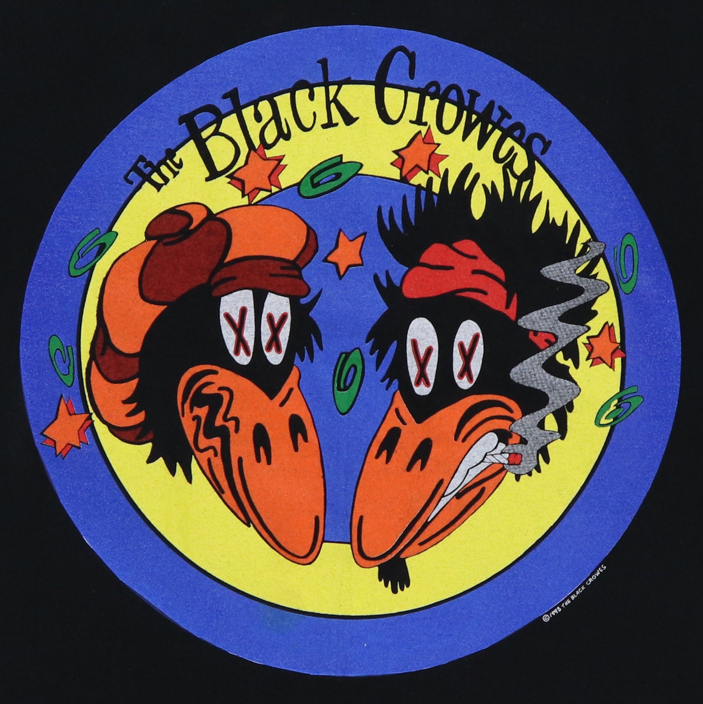 1993 Black Crowes High As The Moon Tour Shirt