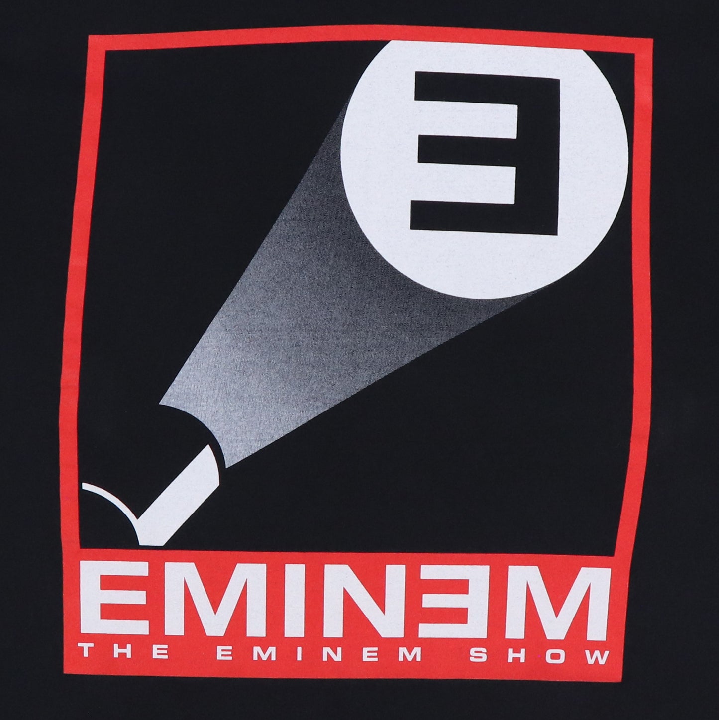 2001 Eminem Show Album Release Shirt Detail