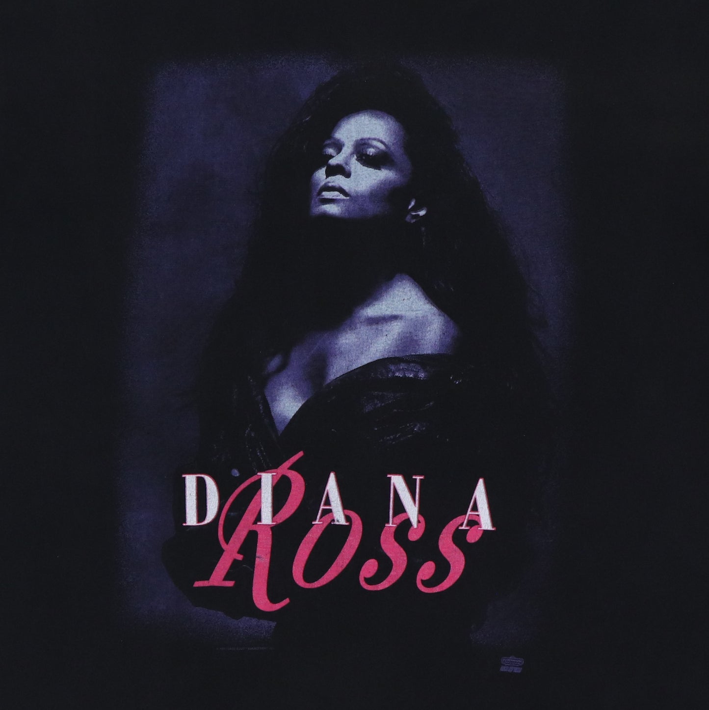 1990s Diana Ross Always Is Forever Shirt Detail