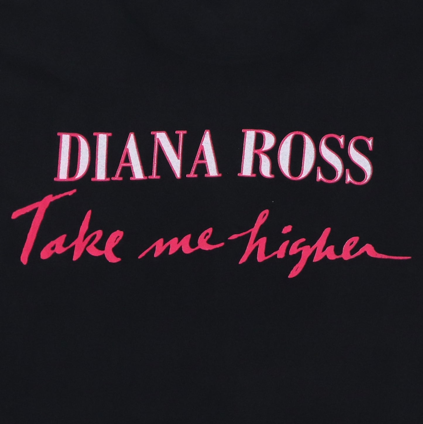 1990s Diana Ross Always Is Forever Shirt Detail