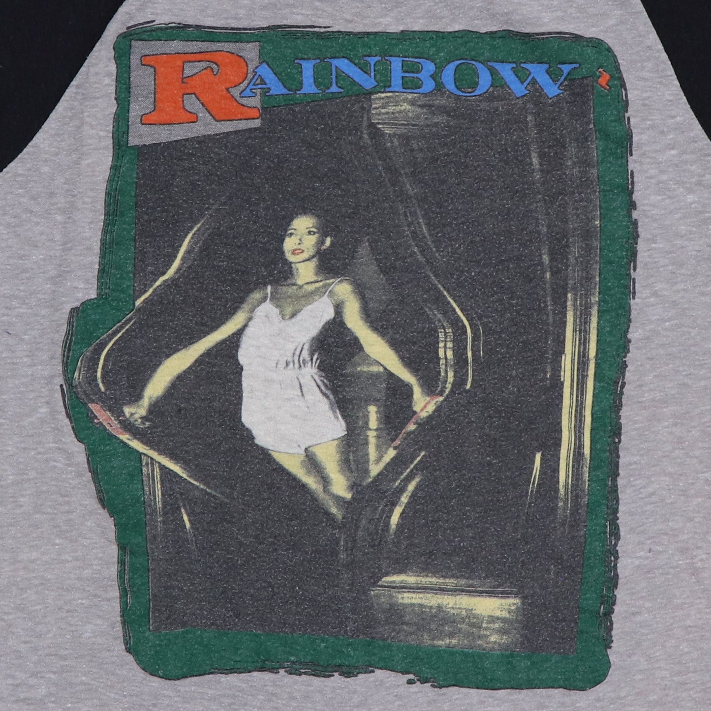 1983 Rainbow Bent Out Of Shape Tour Jersey Shirt