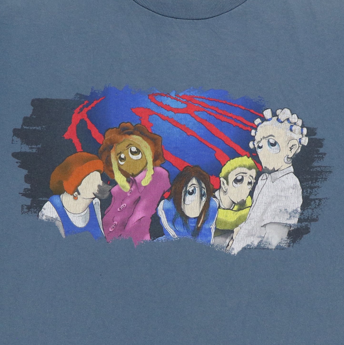 1996 Korn Anime Shirt