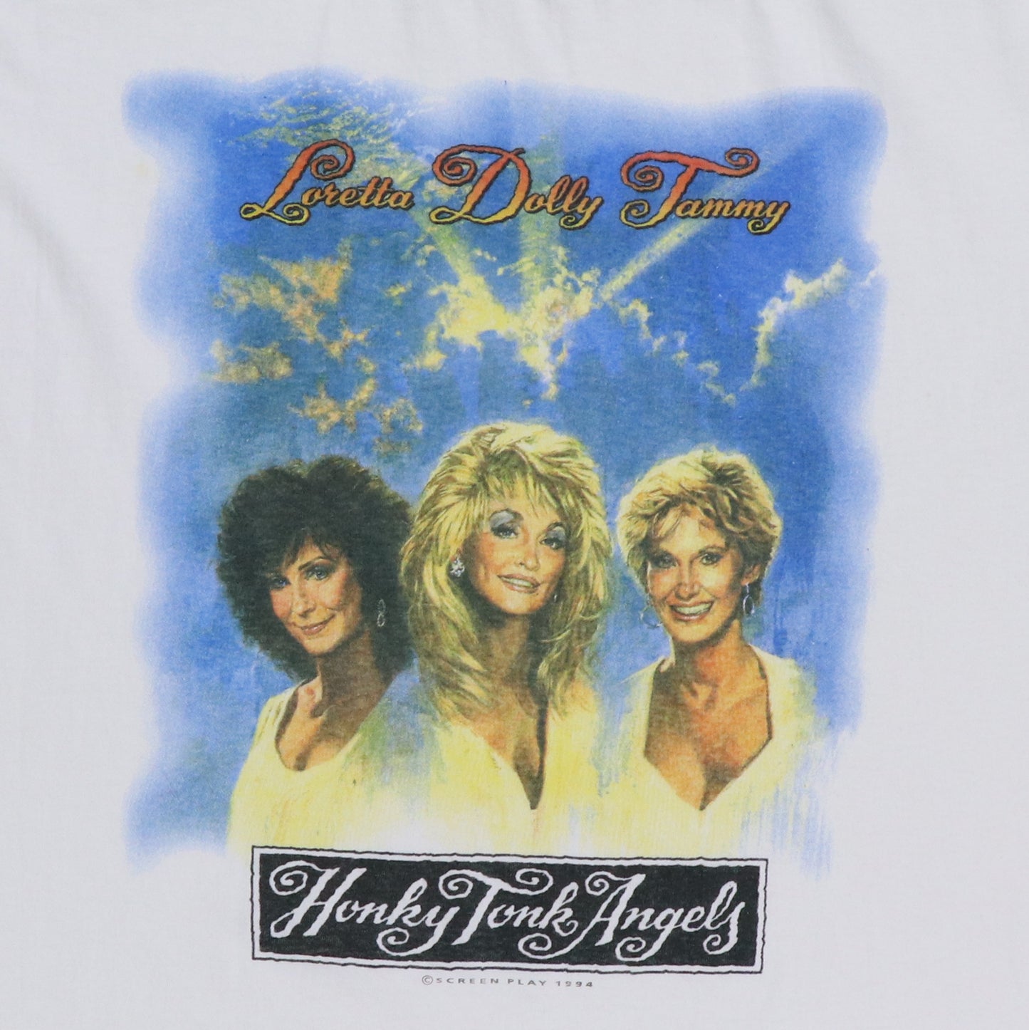 1994 Honky Tonk Angels Loretta Dolly Tammy Shirt