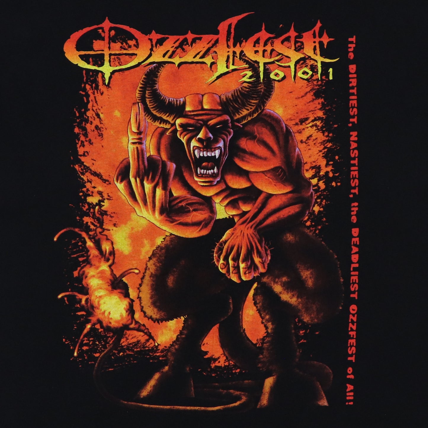 2001 Ozzfest Tour Shirt