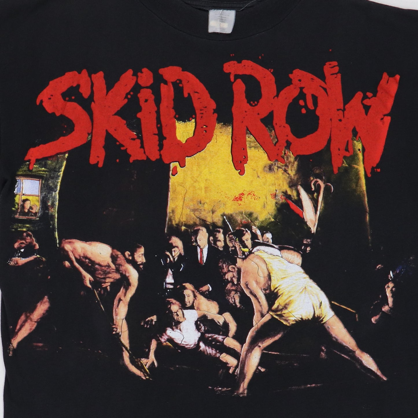1991 Skid Row Slave To The Grind Shirt
