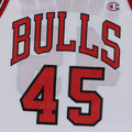 1990s Michael Jordan Chicago Bulls 45 NBA Champion Jersey