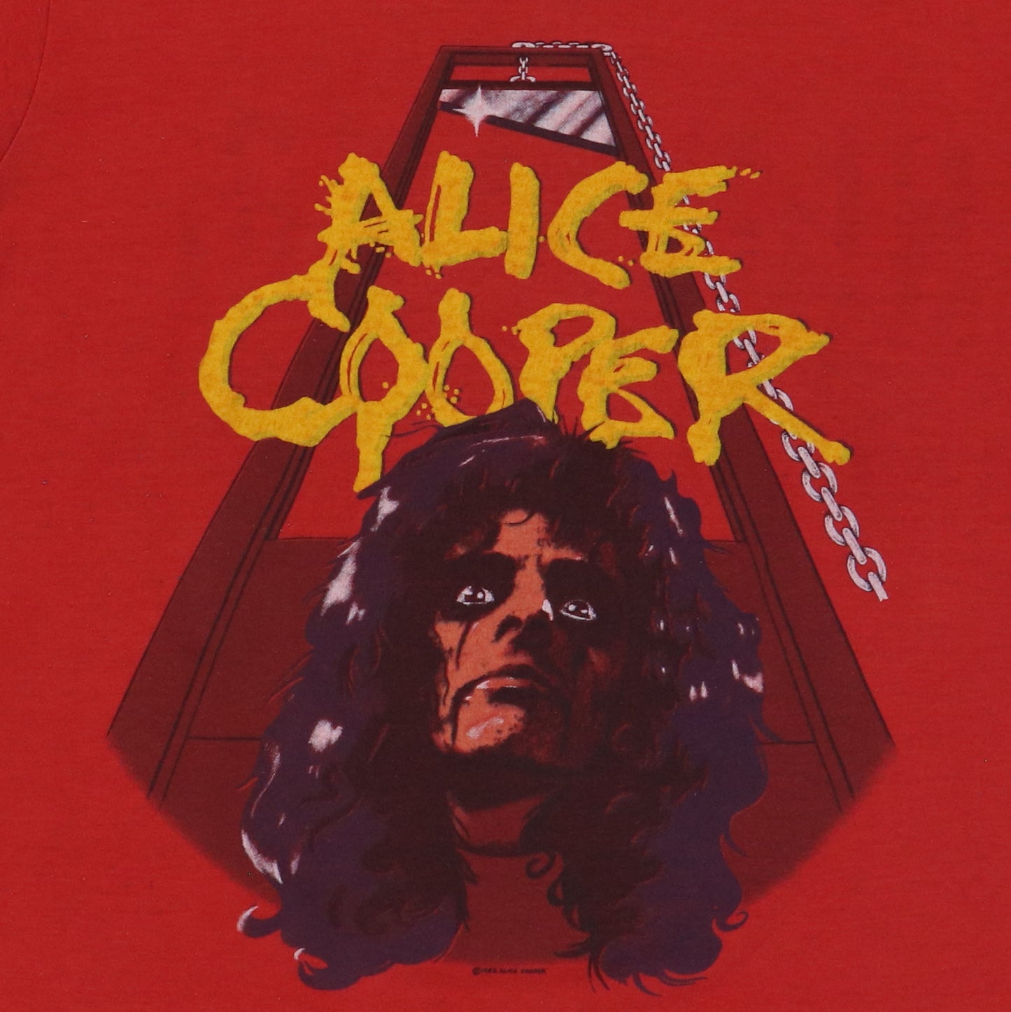 1986 Alice Cooper Nightmare Returns Tour Shirt