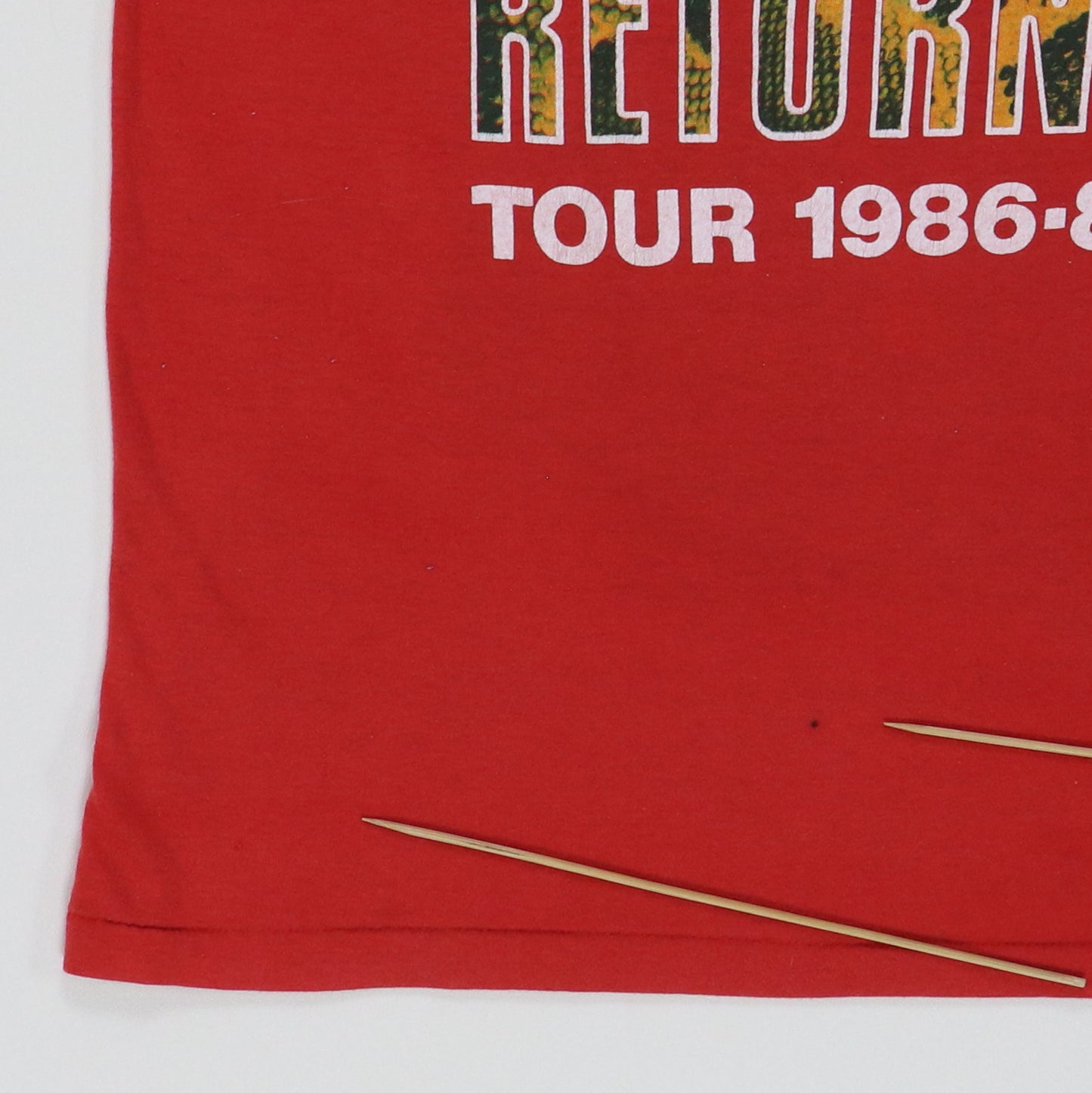 1986 Alice Cooper Nightmare Returns Tour Shirt
