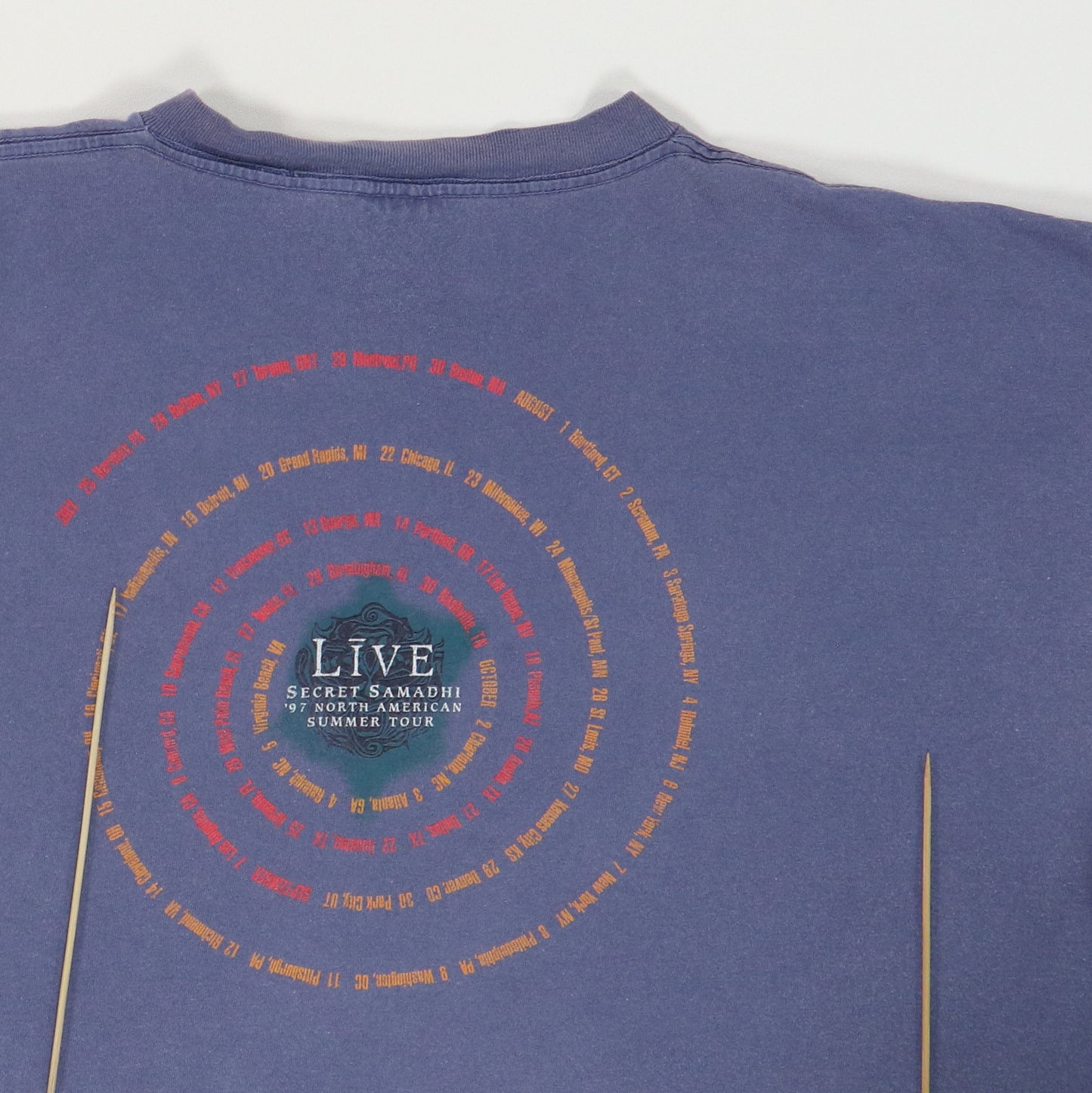 1997 Live Secret Samadhi Tour Shirt