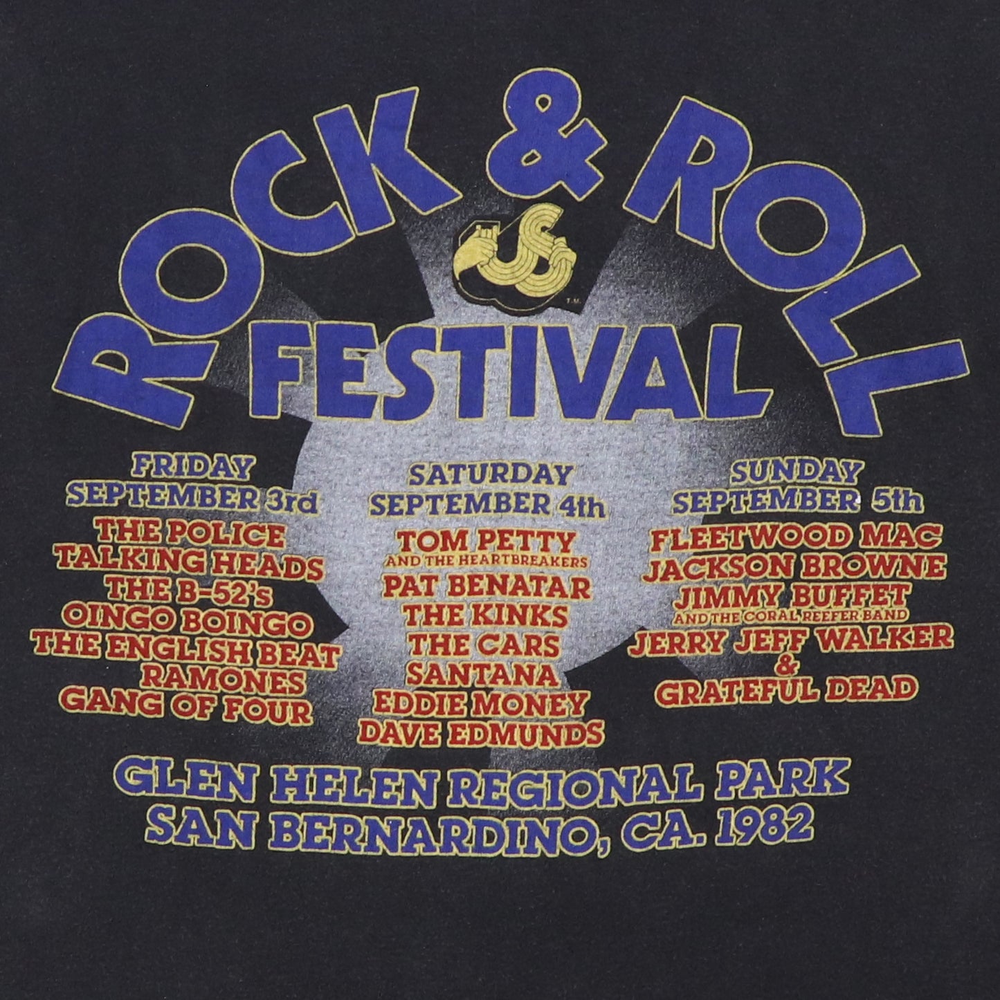 1982 US Festival Concert Shirt