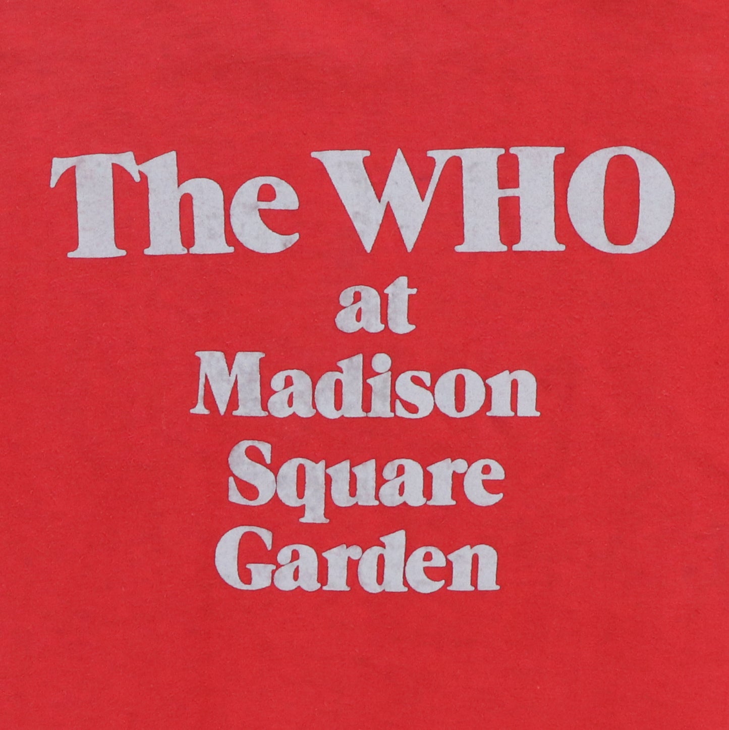 1979 The Who Showco Crew Tour Shirt