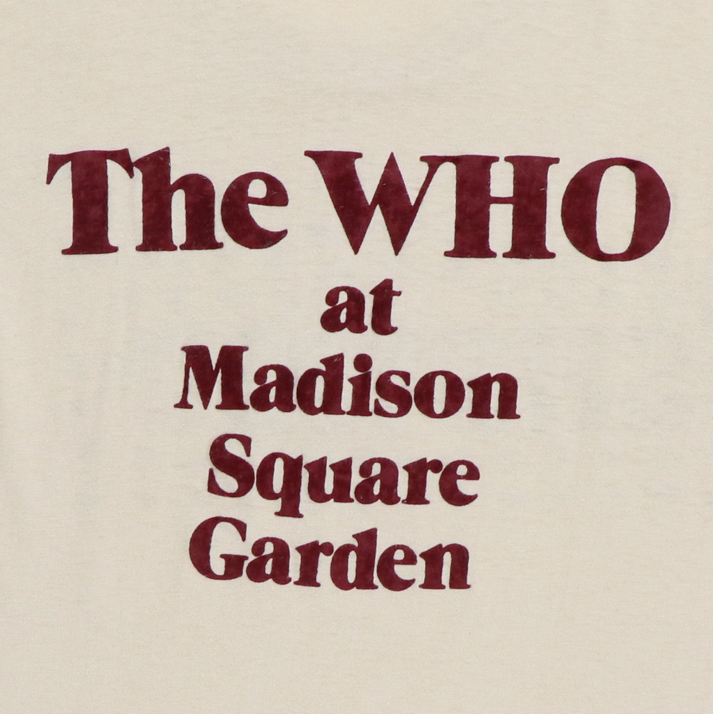 1979 The Who Showco Crew Tour Shirt