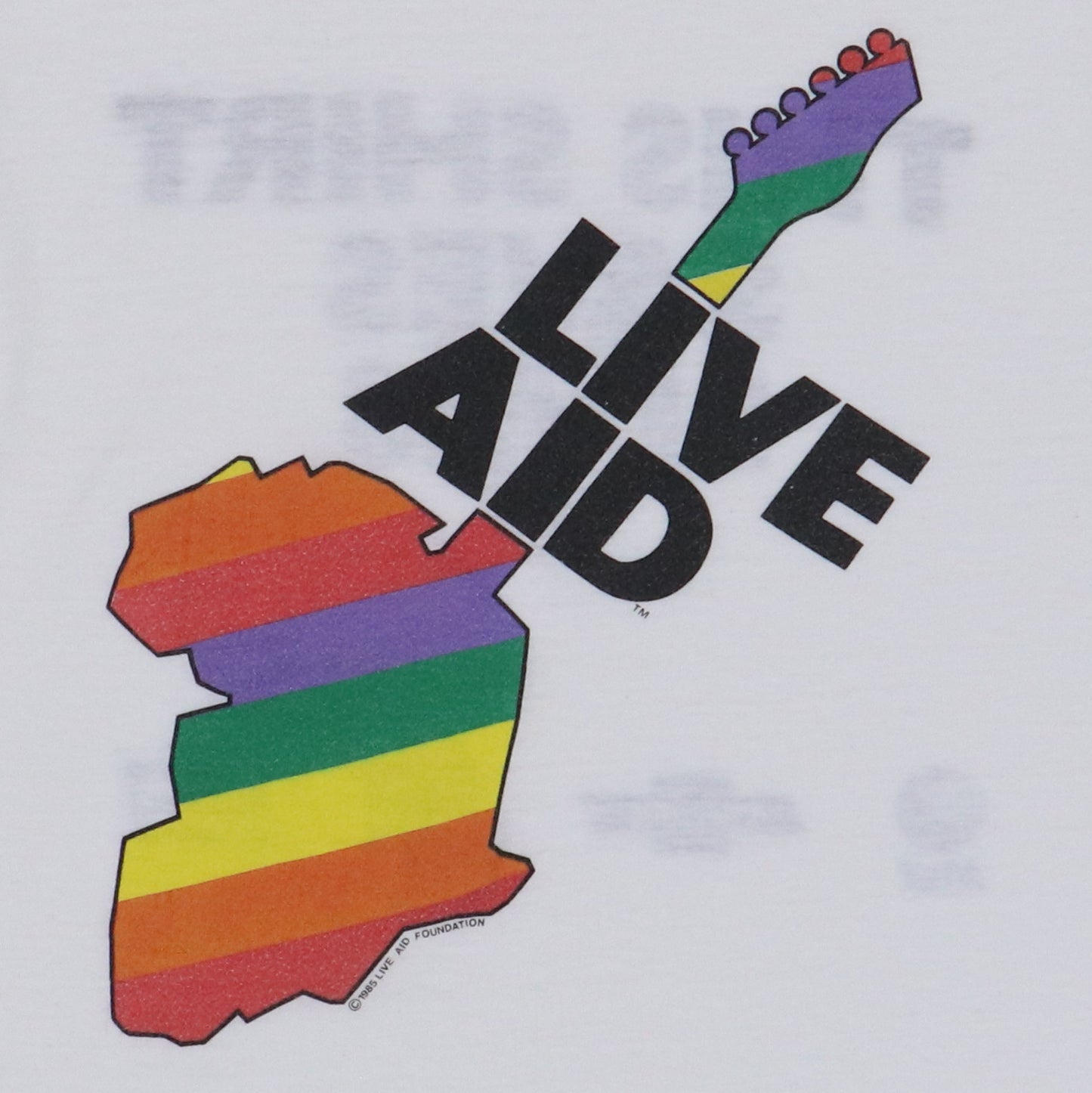 1985 Live Aid This Shirt Saves Lives Shirt