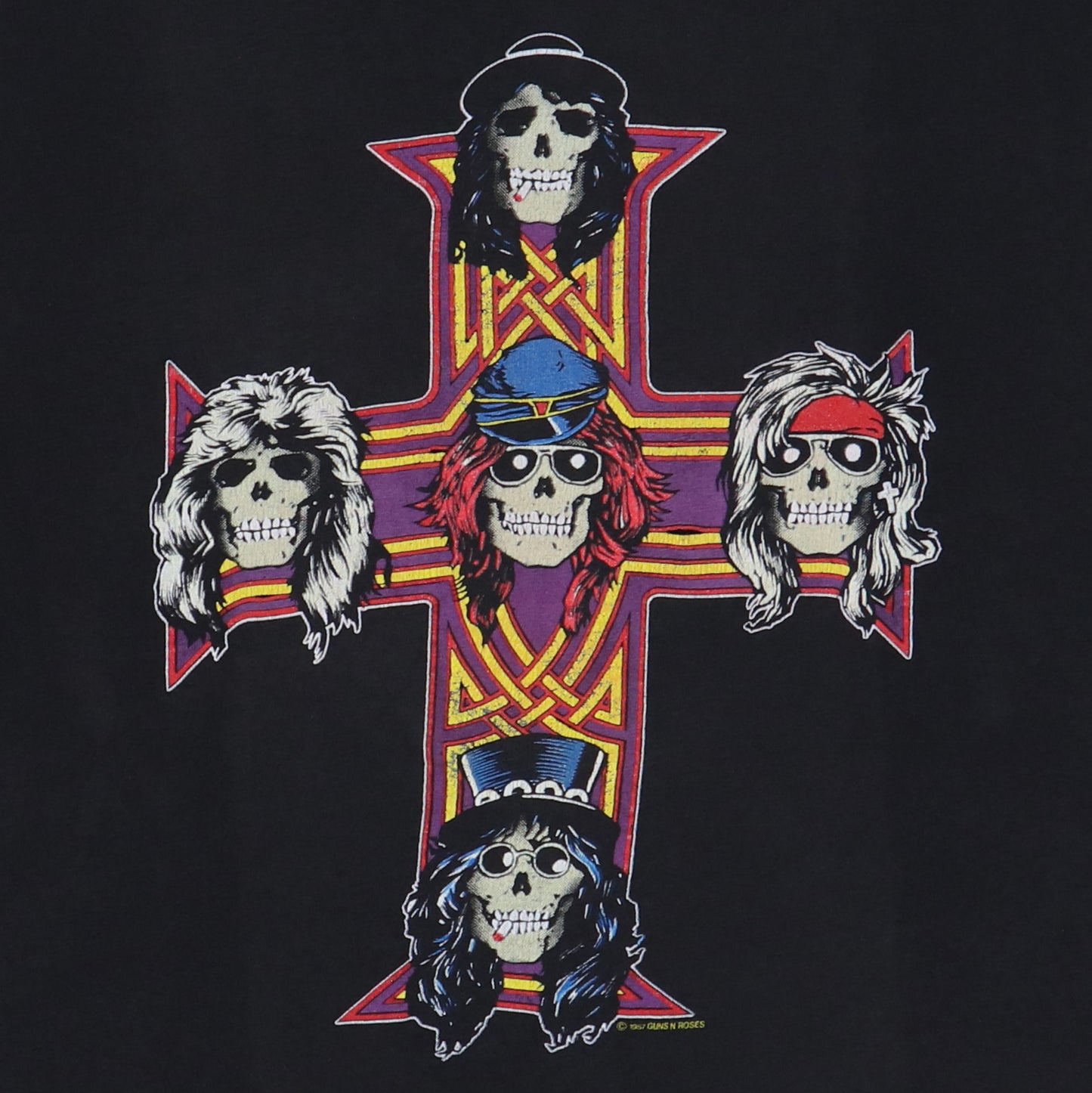 1987 Guns N Roses Appetite For Destruction Shirt