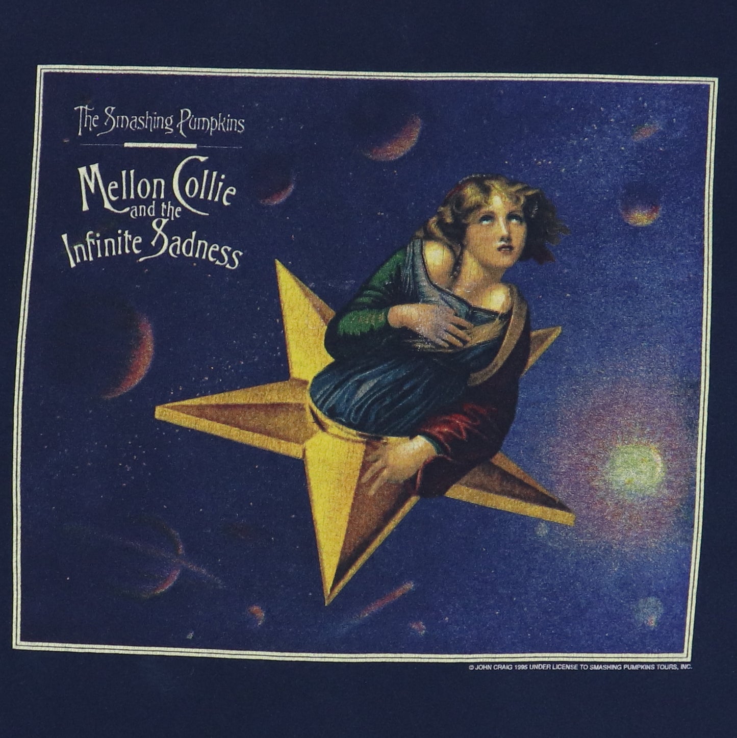 1995 Smashing Pumpkins Mellon Collie And The Infinite Sadness Tour Shirt