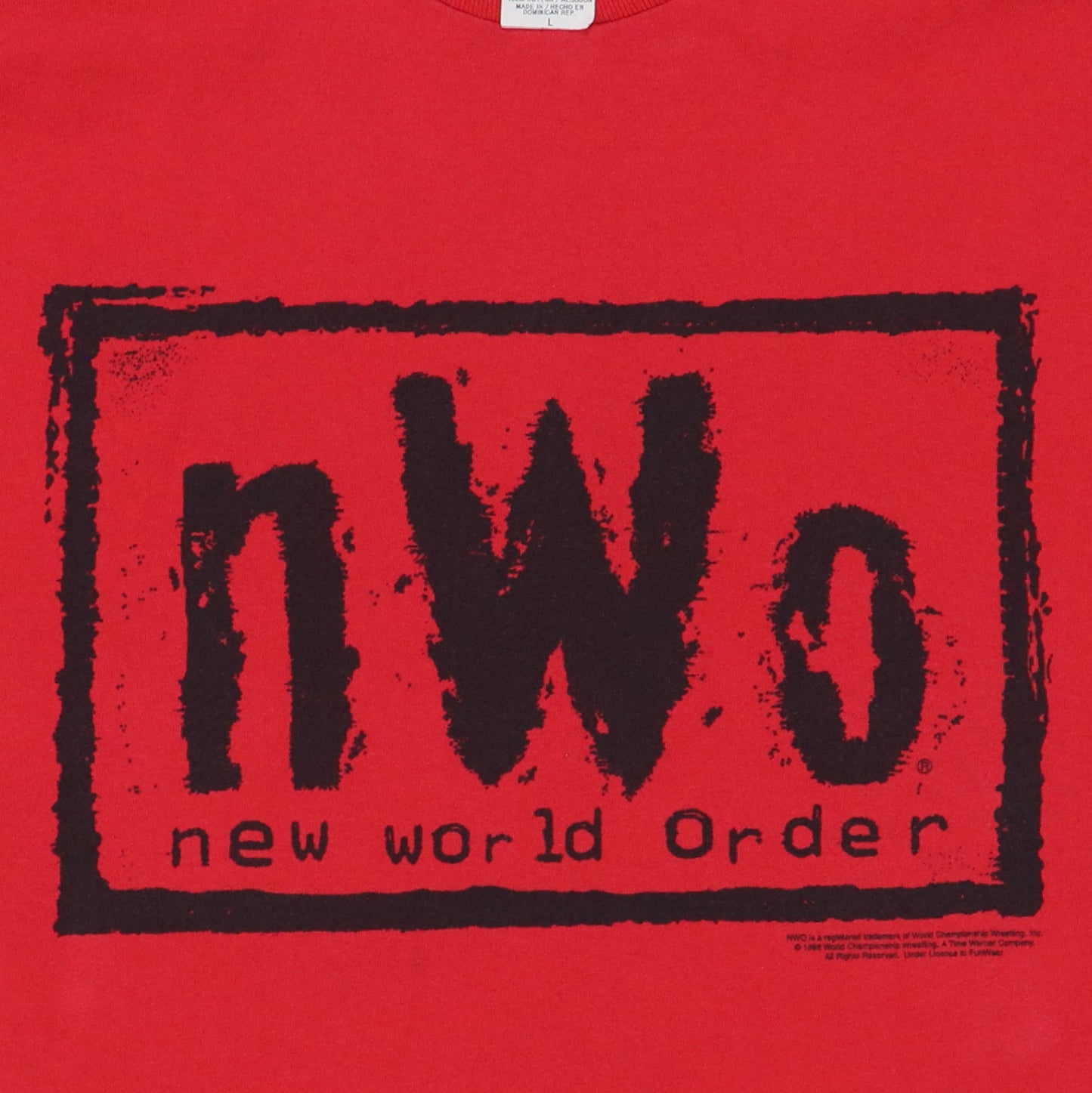 1998 NWO New World Order Wolfpac Shirt