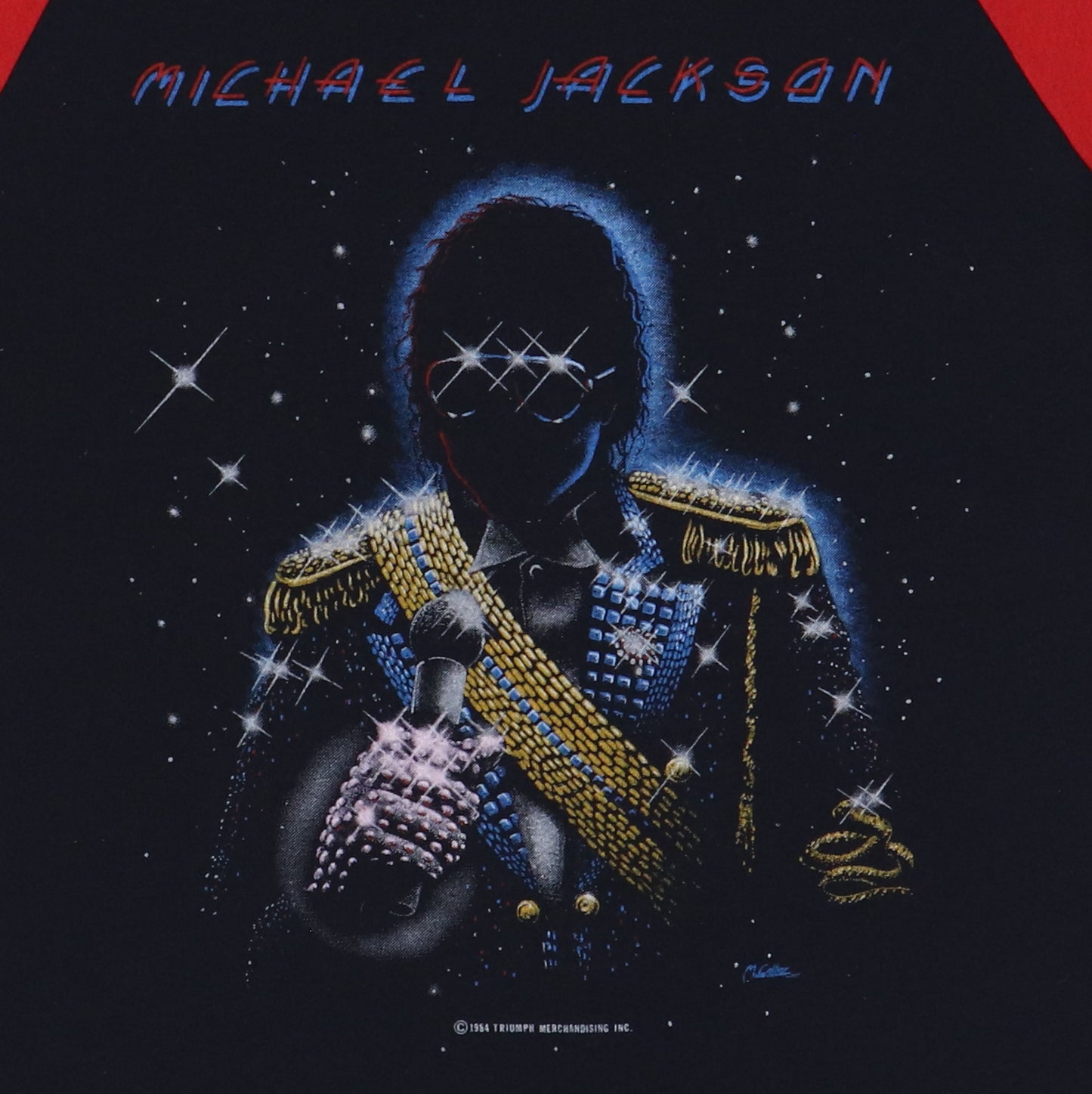 1984 Michael Jackson Victory Tour Jersey Shirt