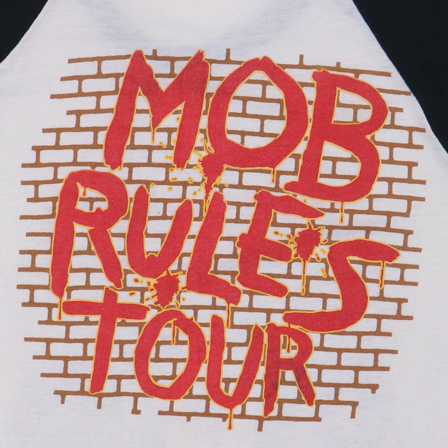 1981 Black Sabbath Mob Rules Tour Jersey Shirt