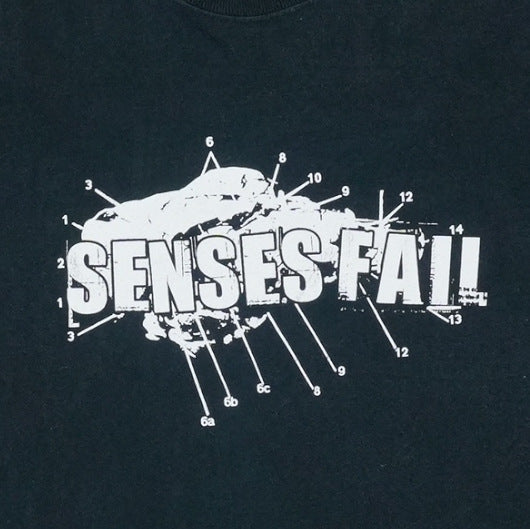 2000s Senses Fail Drive Thru Records Shirt