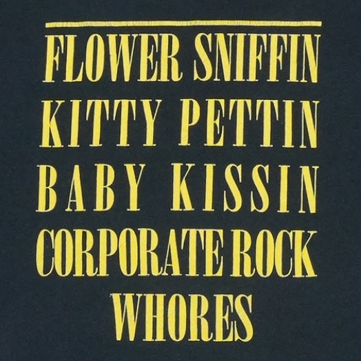 2000s Nirvana Smiley Shirt Detail