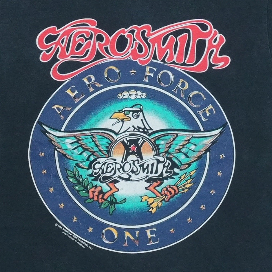 1989 Aerosmith Aero Force One Pump Tour Shirt