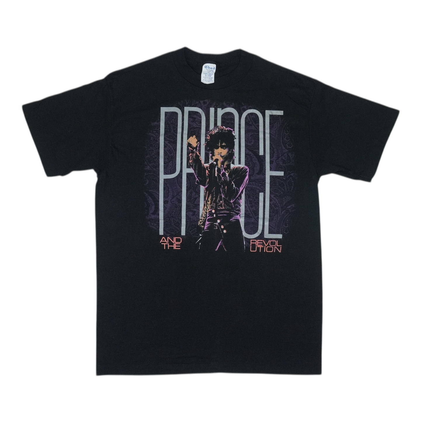 1985 Prince & The Revolution World Tour Shirt